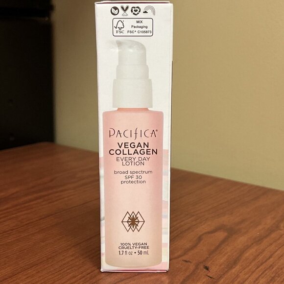 Pacifica 100% Vegan Collagen Everyday Body Lotion, SPF 30, 1.7 fl oz New 12/23 - Picture 7 of 9